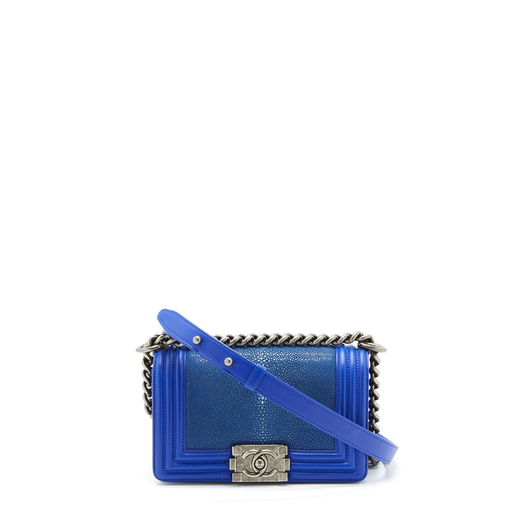 chanel-small-boy-crystal-galuchat-blue-ruthenium-hardware