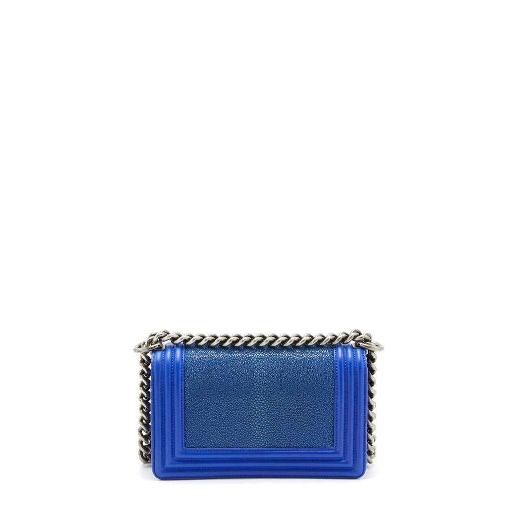 chanel-small-boy-crystal-galuchat-blue-ruthenium-hardware