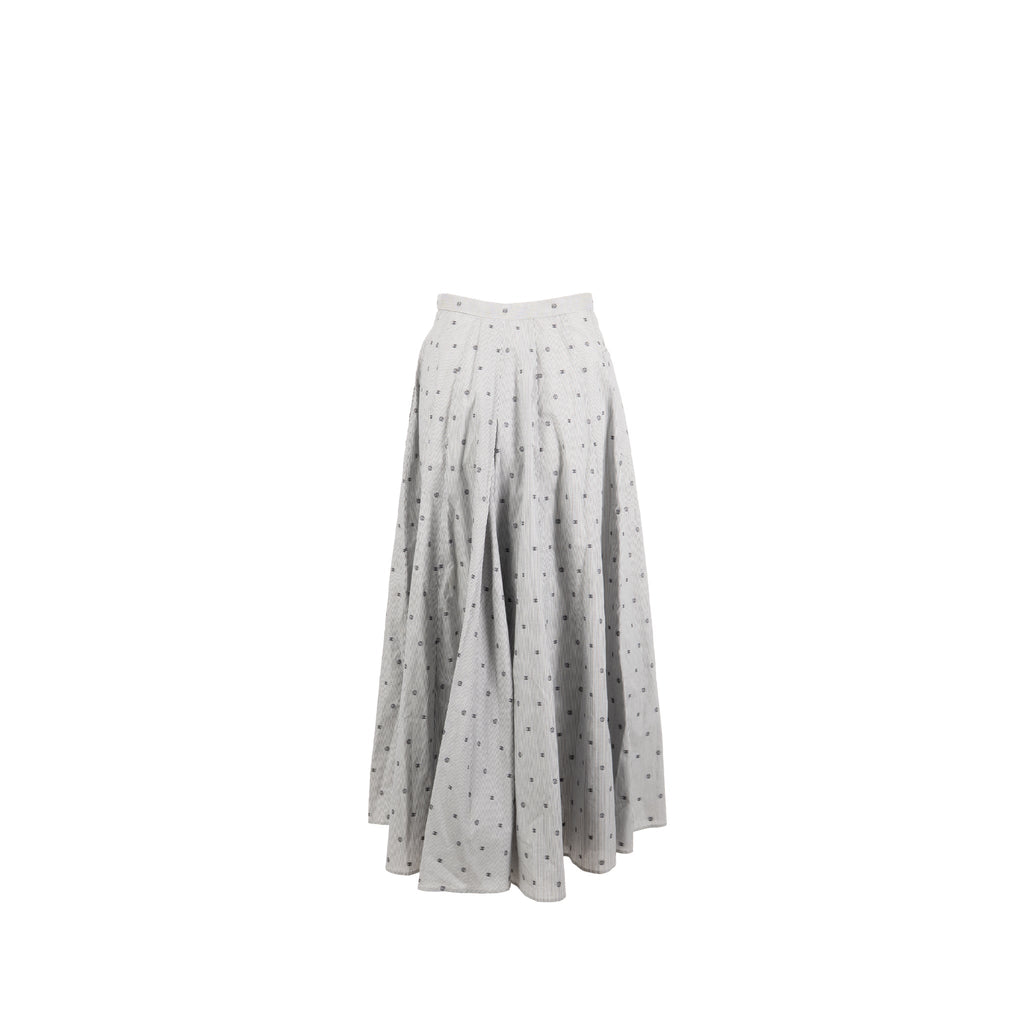 chanel-size-34-22s-pinstripe-with-embroidered-logos-midi-skirt-cotton-black-white