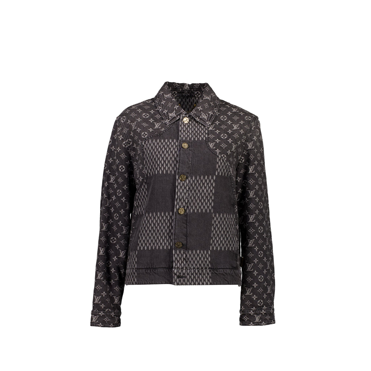 louis-vuitton-size-44-monogram-denim-jacket-grey