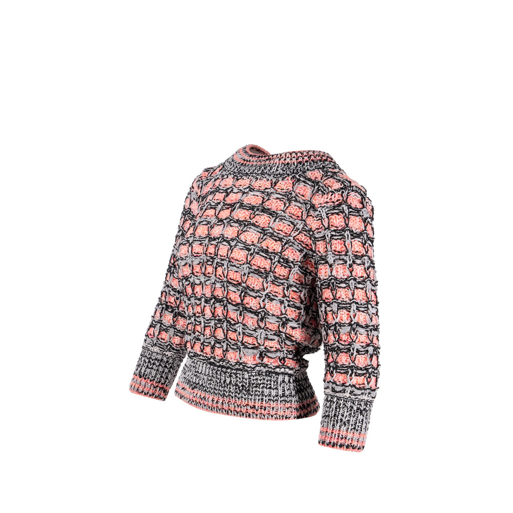chanel-20s-size-34-stripe-pullover-backbuttons-pink-white-black