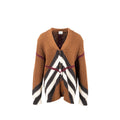 burberry-size-l-chevron-pattern-ribbed-cardigan-cashmere-cotton-brown-multicolour