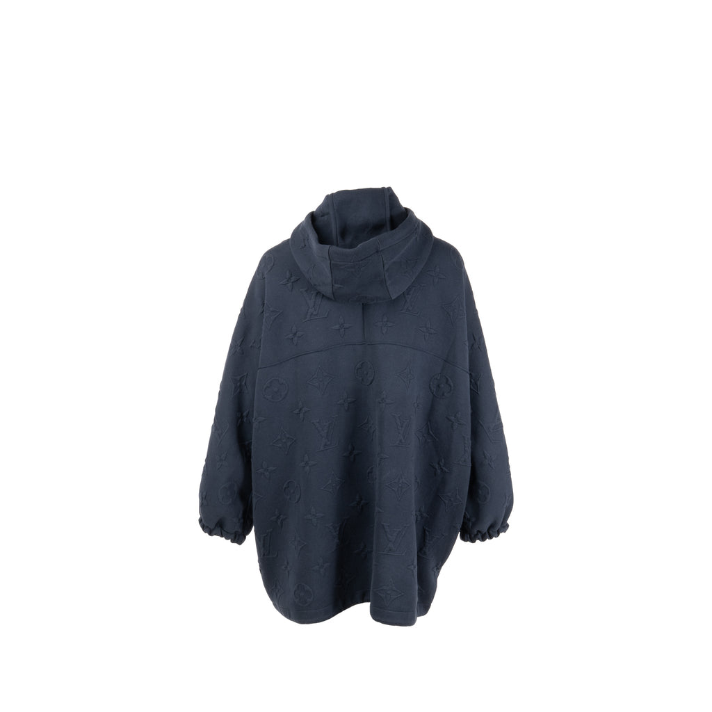 louis-vuitton-size-s-3d-monogram-hooded-jacket-cotton-polyamide-navy-ghw-copy