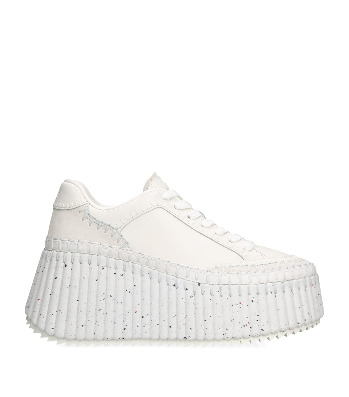 Chloé Leather Nama Runner Platform Sneakers – 76979