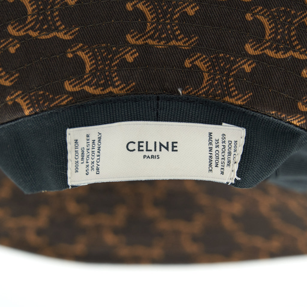 celine-size-57-buckethat-brown-multicolour