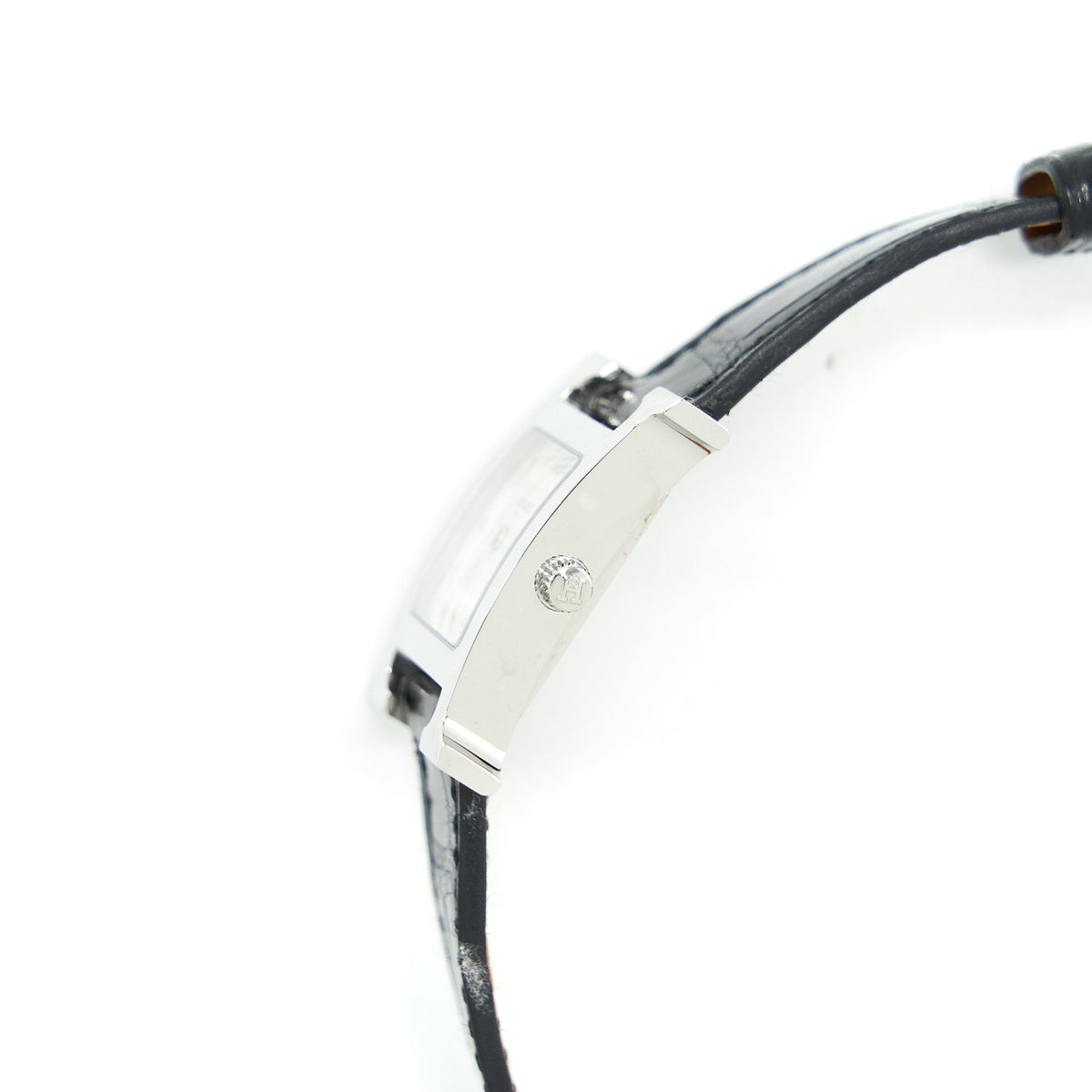 hermes-heure-pm-watch-alligator-strap-black-shw