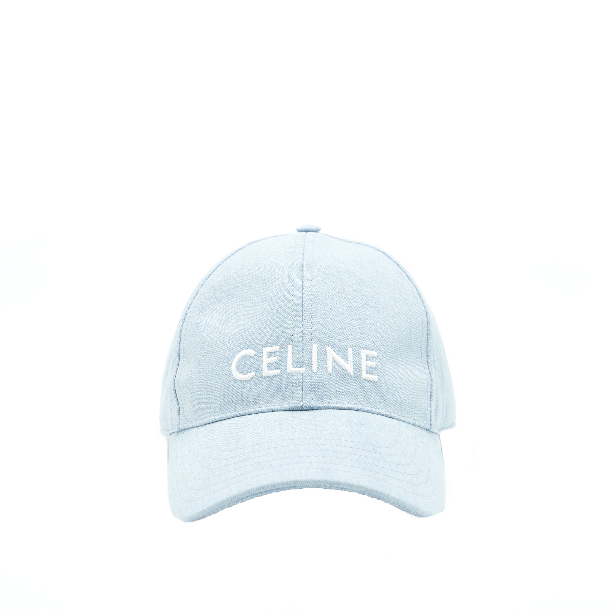 celine-size-l-baseball-cap-denim-light-blue