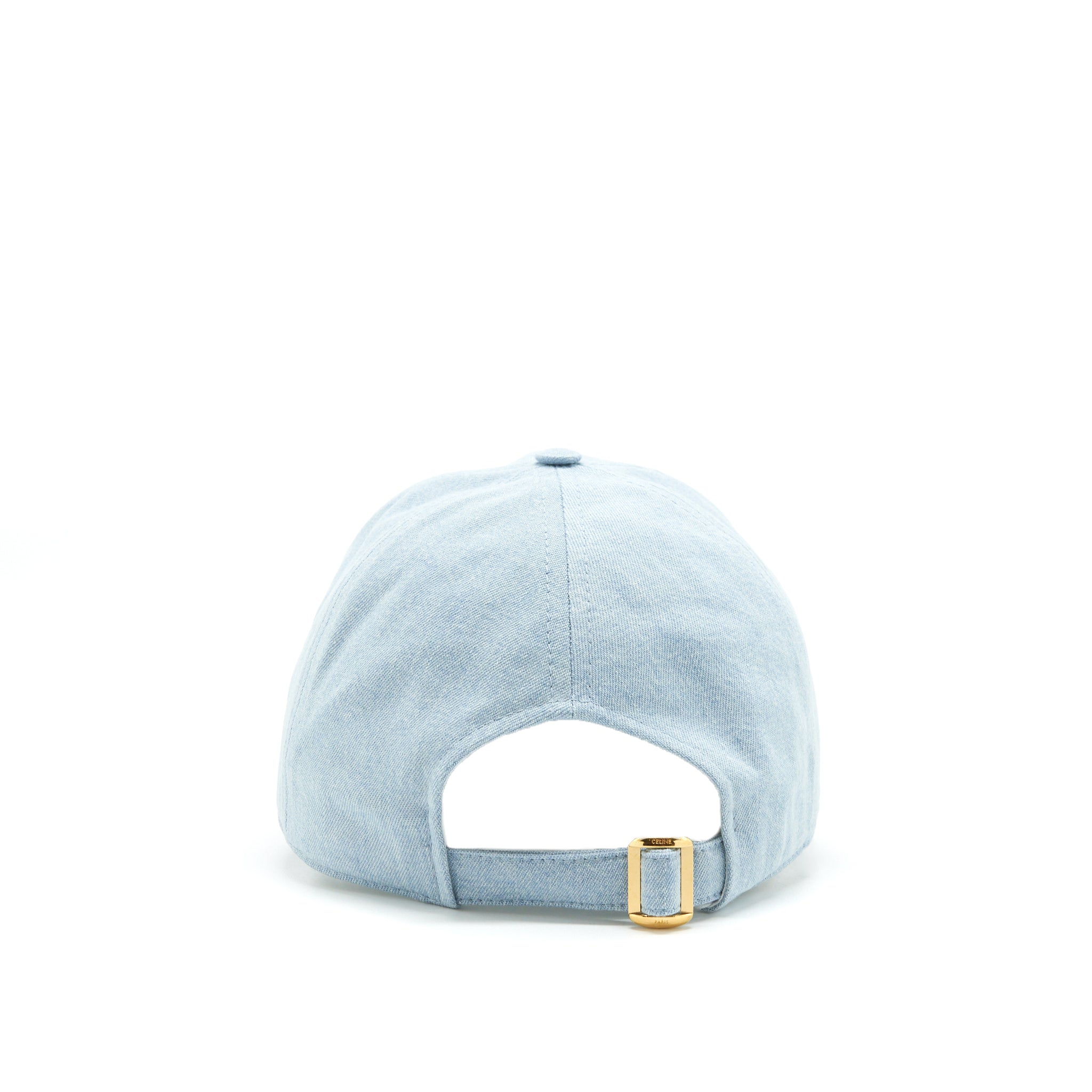 celine-size-l-baseball-cap-denim-light-blue