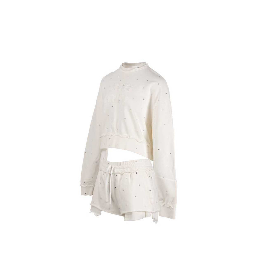 miu-miu-size-xs-size-36-sweat-shorts-set-cream