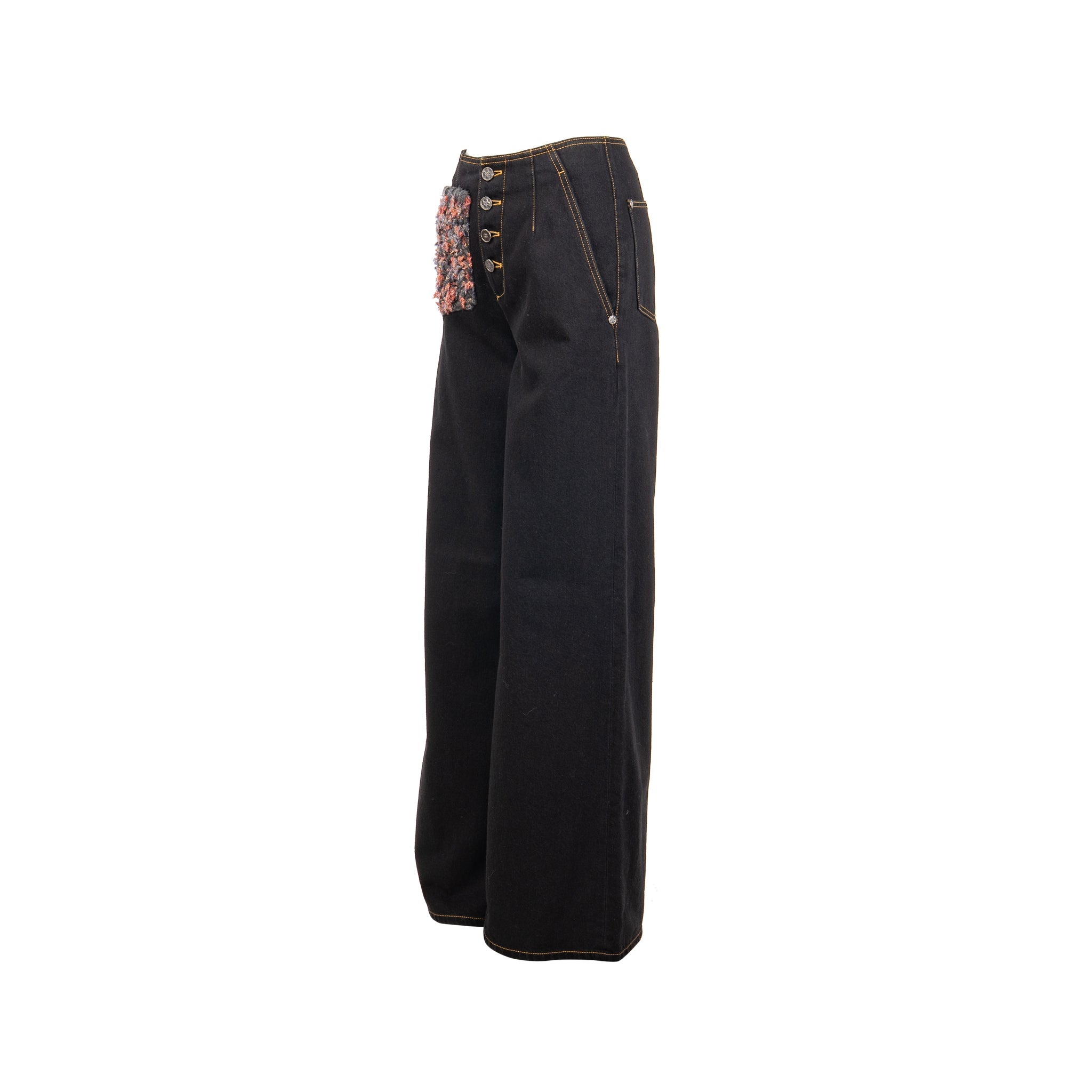 chanel-22a-size-38-wide-leg-denim-pants-black