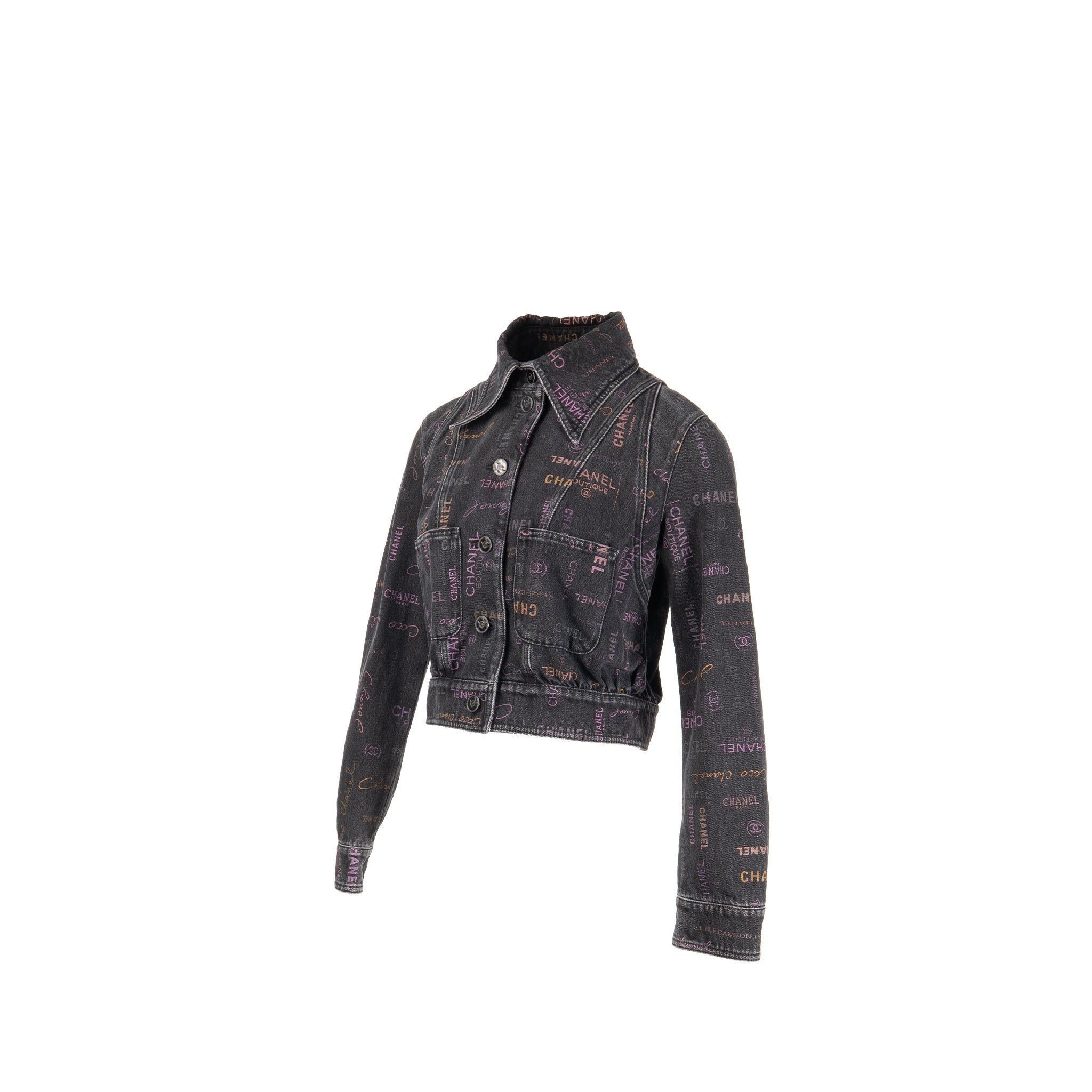 chanel-size-36-22p-graffiti-and-coco-mark-denim-jacket-cotton-black-multicolour