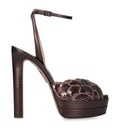 Aquazzura Leather Ce Soir Heeled Sandals 130 – 47260