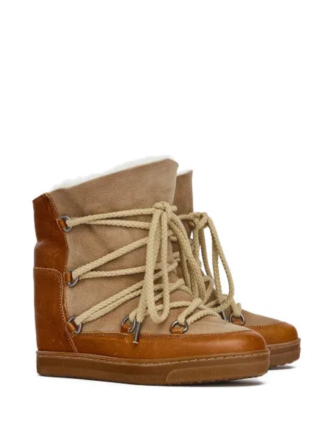 ISABEL MARANT Nowles lined après-ski boots