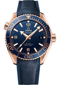 omega-planet-ocean-600-m-omega-co-axial-master-chronometer-watch-43-5-mm-sedna-gold-case-unidirectional-blue-ceramic-bezel-blue-ceramic-dial-blue-leather-strap-215-63-44-21-03-001
