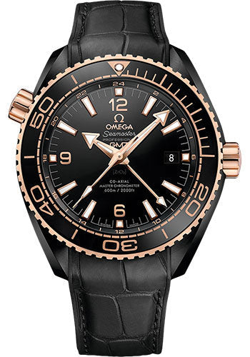 omega-planet-ocean-600-m-omega-co-axial-master-chronometer-gmt-deep-black-watch-45-5-mm-black-ceramic-case-sedna-gold-unidirectional-bezel-black-dial-black-water-resistant-leather-strap-215-63-46-22-01-001