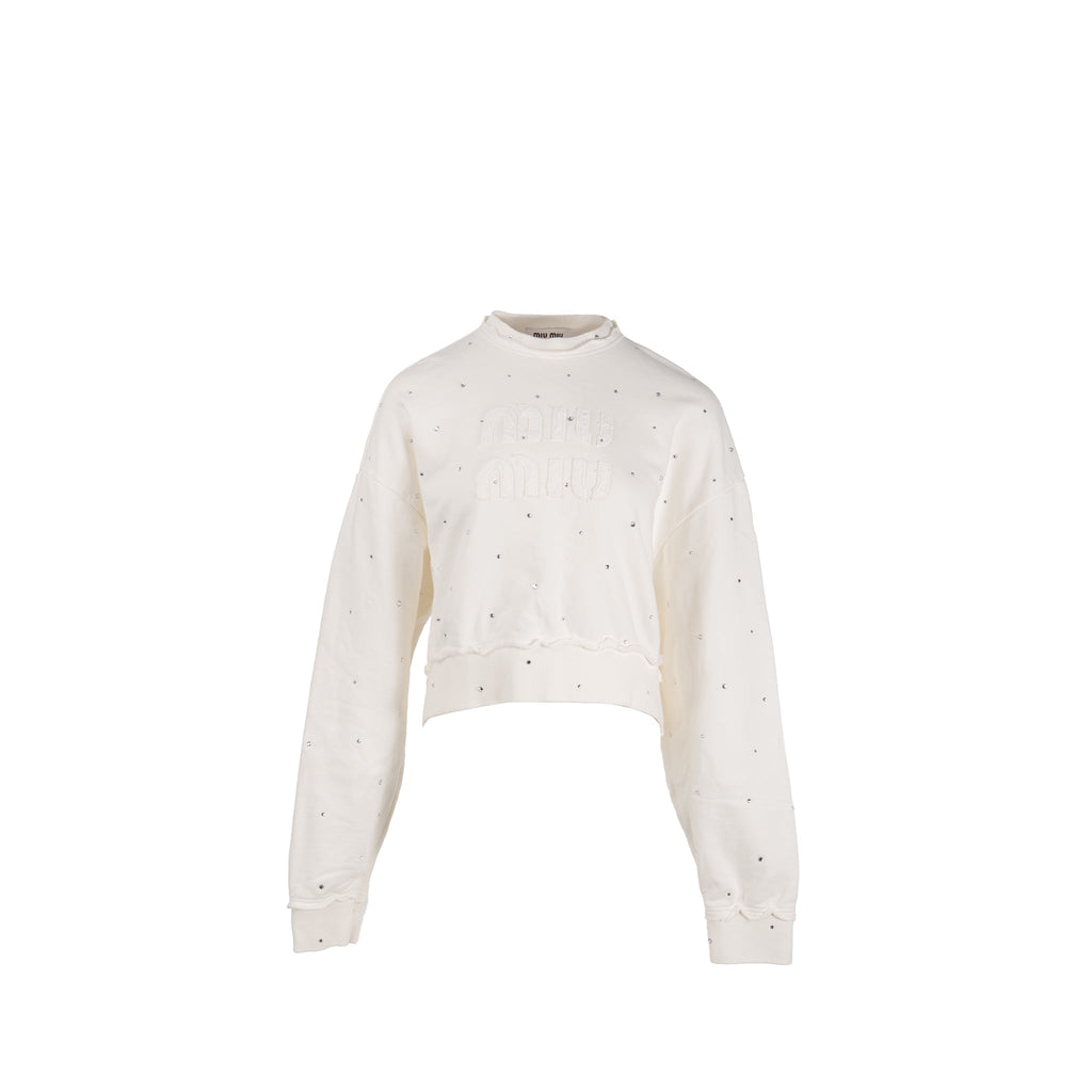 miu-miu-size-xs-size-36-sweat-shorts-set-cream