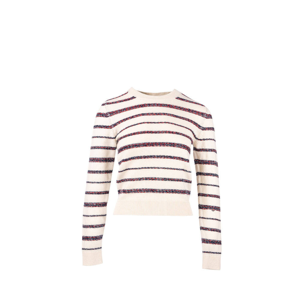 chanel-20s-size-36-stripe-pullover-backbuttons-cardigan-cashmere-white-multicolour