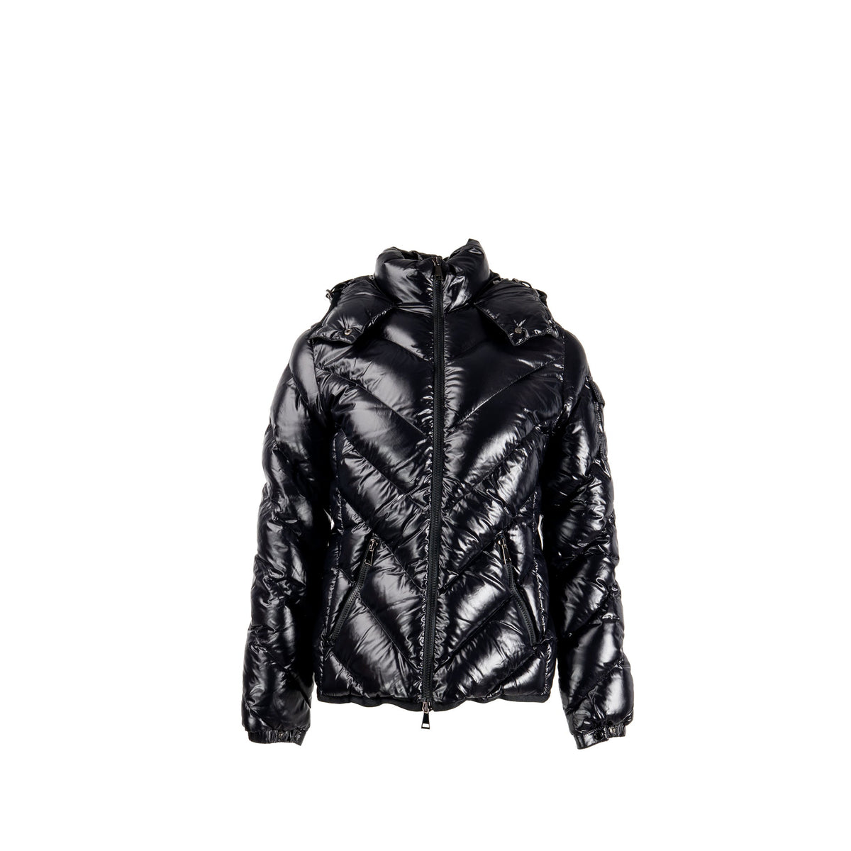 moncler-size-1-brouel-chevron-hooded-short-down-jacket-black