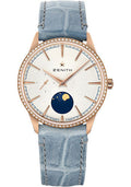 zenith-elite-moonphase-watch-rose-gold-diamond-bezel-silver-dial-blue-jean-alligator-strap-22-3200-692-01-c832