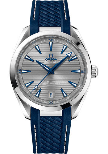 omega-aqua-terra-150m-co-axial-master-chronometer-watch-41-mm-steel-case-grey-dial-blue-structured-rubber-strap-220-12-41-21-06-001