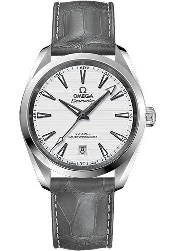 omega-aqua-terra-150m-co-axial-master-chronometer-watch-38-mm-steel-case-silvery-dial-grey-leather-strap-220-13-38-20-02-001