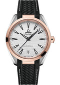 omega-aqua-terra-150m-co-axial-master-chronometer-watch-41-mm-steel-and-sedna-gold-case-silvery-dial-black-structured-rubber-strap-220-22-41-21-02-001