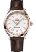 omega-aqua-terra-150m-co-axial-master-chronometer-watch-41-mm-steel-and-sedna-gold-case-silvery-dial-brown-leather-strap-220-23-41-21-02-001