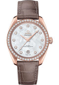 omega-seamaster-aqua-terra-150m-co-axial-master-chronometer-ladies-watch-38-mm-sedna-gold-case-white-mother-of-pearl-diamond-dial-taupe-brown-leather-strap-220-58-38-20-55-001