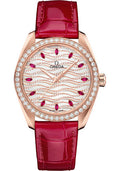 omega-seamaster-aqua-terra-150m-co-axial-master-chronometer-ladies-watch-38-mm-sedna-gold-case-radiant-wave-pattern-diamond-dial-glossy-red-leather-strap-220-58-38-20-99-004
