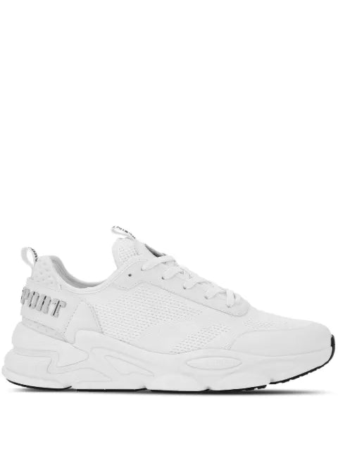 Plein Sport logo-lettering mesh sneakers