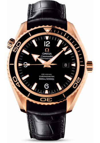 omega-seamaster-planet-ocean-big-size-watch-45-5-mm-red-gold-case-unidirectional-bezel-black-dial-black-leather-strap-222-63-46-20-01-001