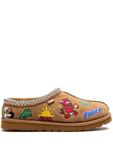 UGG x Palace Tasman "Chestnut" slippers