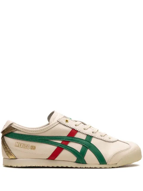 Onitsuka Tiger Mexico 66 "Birch Kale/Red/Gold" sneakers