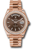rolex-everose-gold-day-date-40-watch-everose-gold-bezel-chocolate-diagonal-motif-index-dial-president-bracelet-228345rbr-chodmip