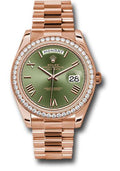 rolex-everose-gold-day-date-40-watch-everose-gold-bezel-olive-green-bevelled-roman-dial-president-bracelet-228345rbr-ogrp