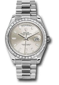 rolex-950-platinum-day-date-40-watch-bezel-silver-baguette-diamond-dial-president-bracelet-228396tbr-sbdp