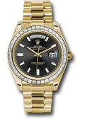 rolex-yellow-gold-day-date-40-watch-yellow-gold-bezel-black-baguette-diamond-dial-president-bracelet-228398tbr-bkbdp