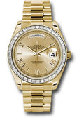 rolex-yellow-gold-day-date-40-watch-bezel-champagne-bevelled-roman-dial-president-bracelet-228398tbr-chrp