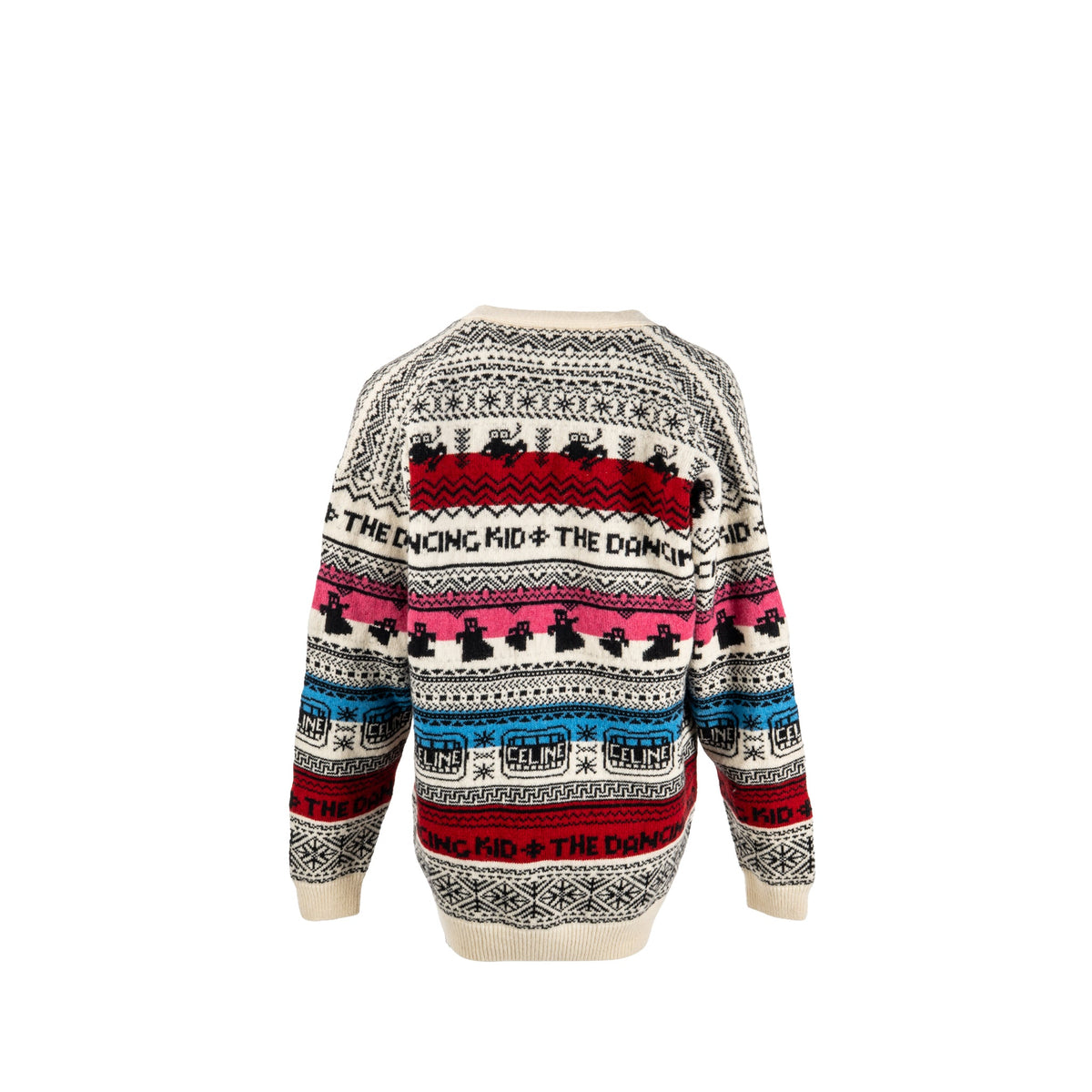 celine-size-s-the-dancing-kid-knit-cardigan-wool-multicolour