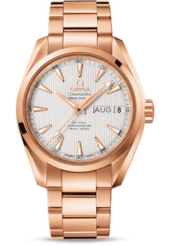 omega-seamaster-aqua-terra-co-axial-annual-calendar-watch-38-5-mm-red-gold-case-teak-silver-dial-231-50-39-22-02-001