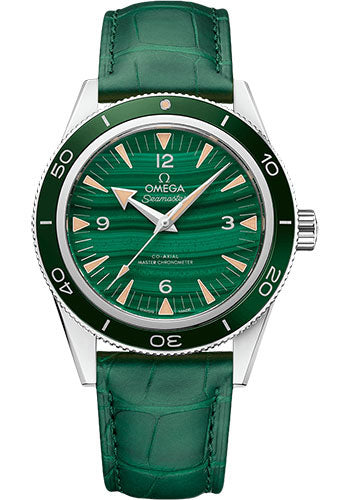 omega-seamaster-300-omega-co-axial-master-chronometer-41-mm-platinum-case-deep-green-dial-green-leather-strap-234-93-41-21-99-001
