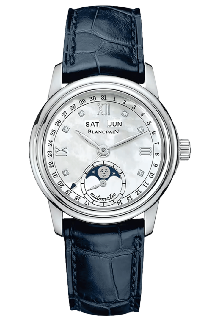 blancpain-ladybird-quantieme-complet-mother-of-pearl-blue-alligator-ladies-watch-2360-1191a-55a