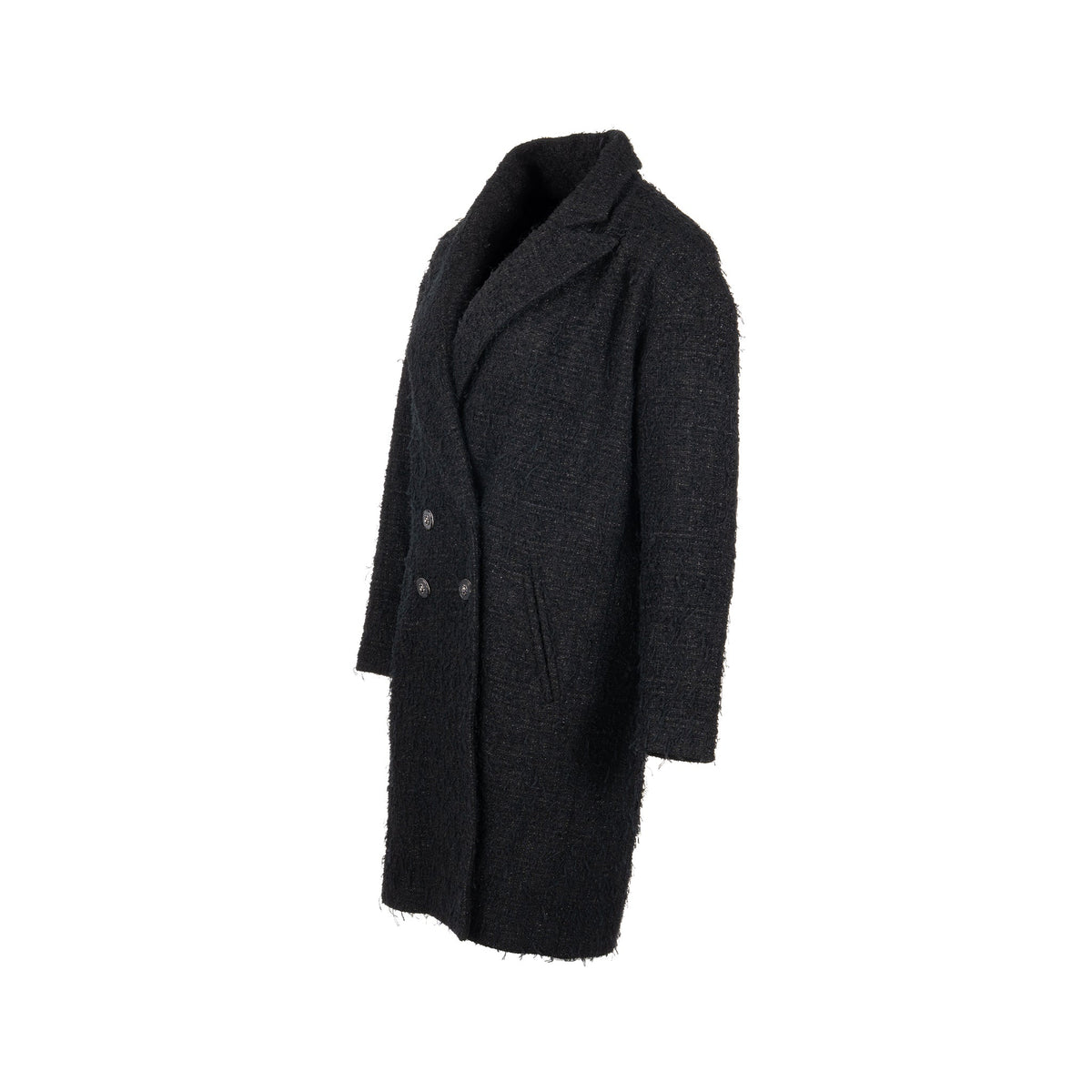 chanel-size-36-31-rue-cambon-double-breasted-coat-cotton-polyester-black-copy
