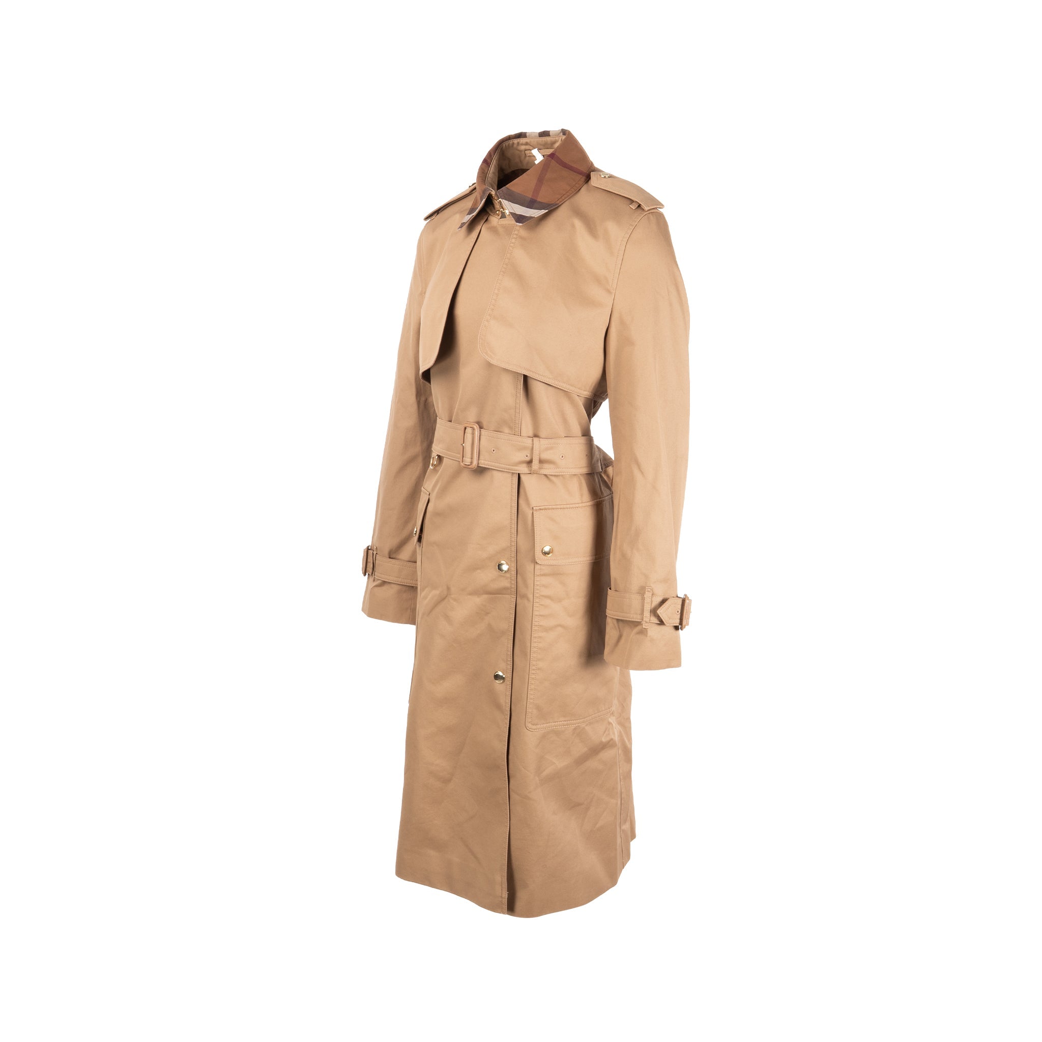 burberry-size-uk-10-sandridge-long-trench-coat-with-belt-cotton-dark-beige-camel