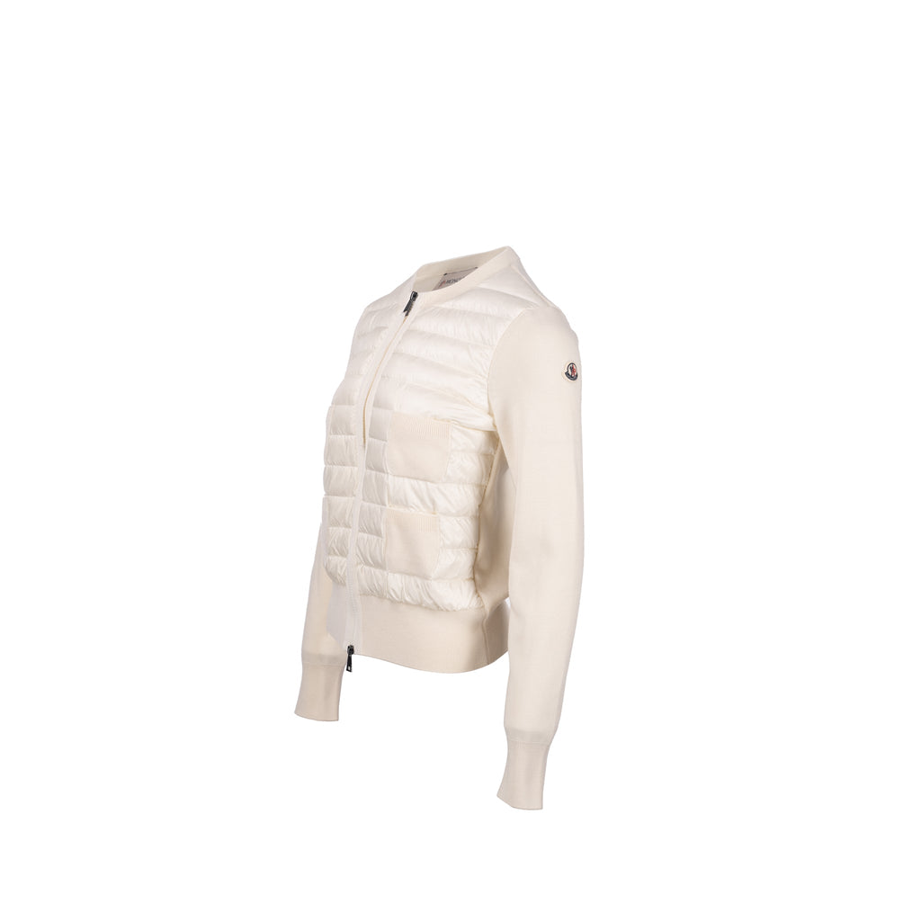 moncler-size-xs-cardigan-tricot-down-jacket-cream