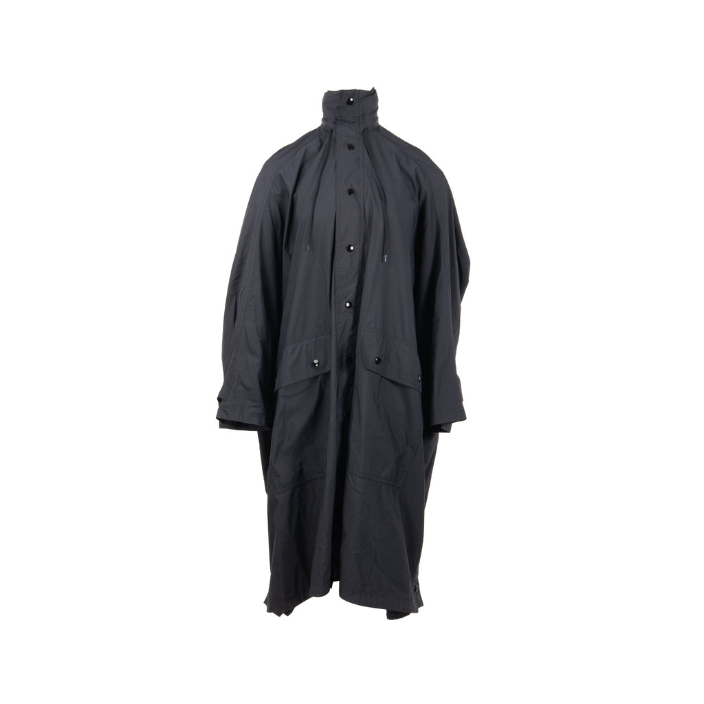 balenciaga-size-34-logo-anorak-nylon-black-shw