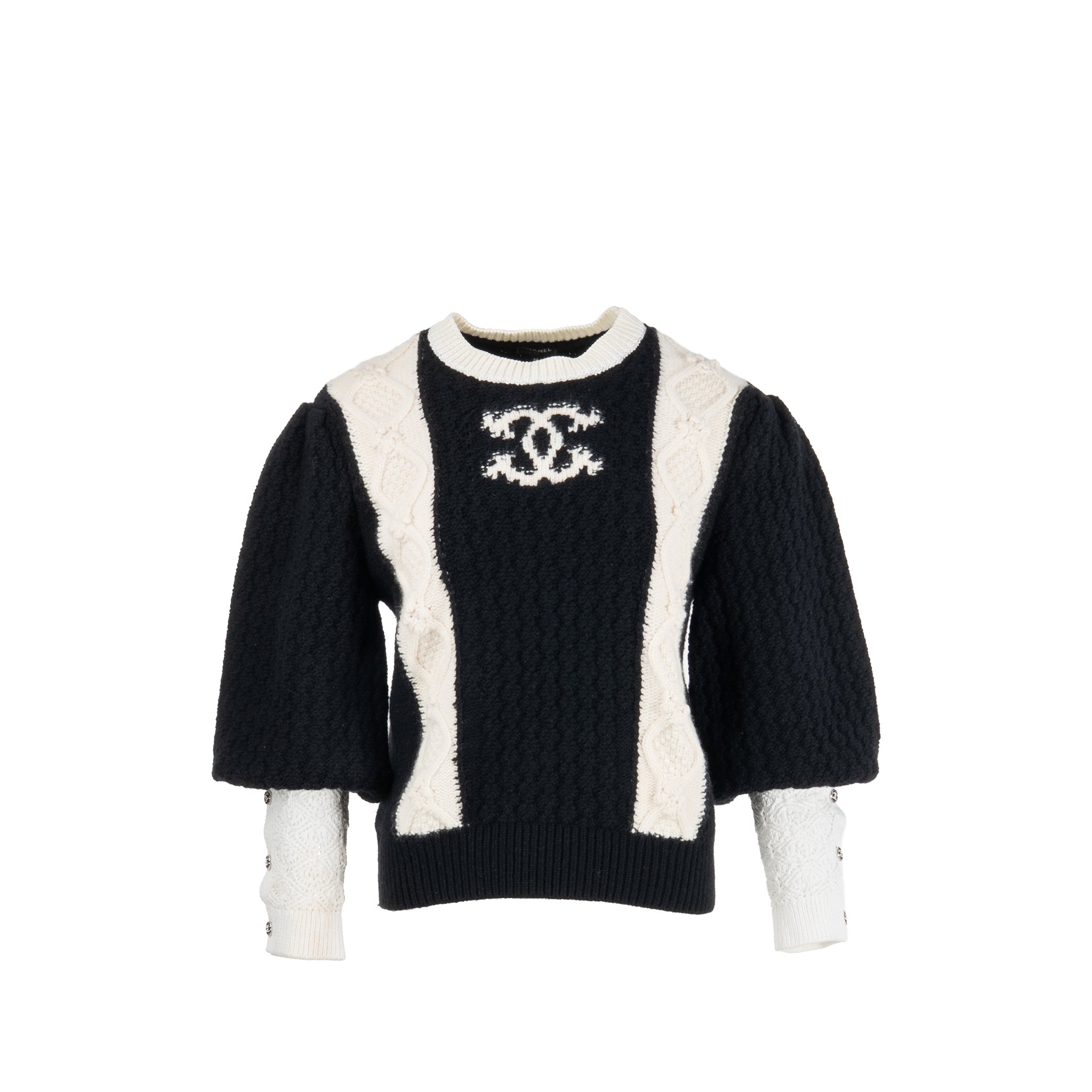 chanel-size-38-cc-logo-sweater-wool-cashmere-cotton-white-black-shw-1