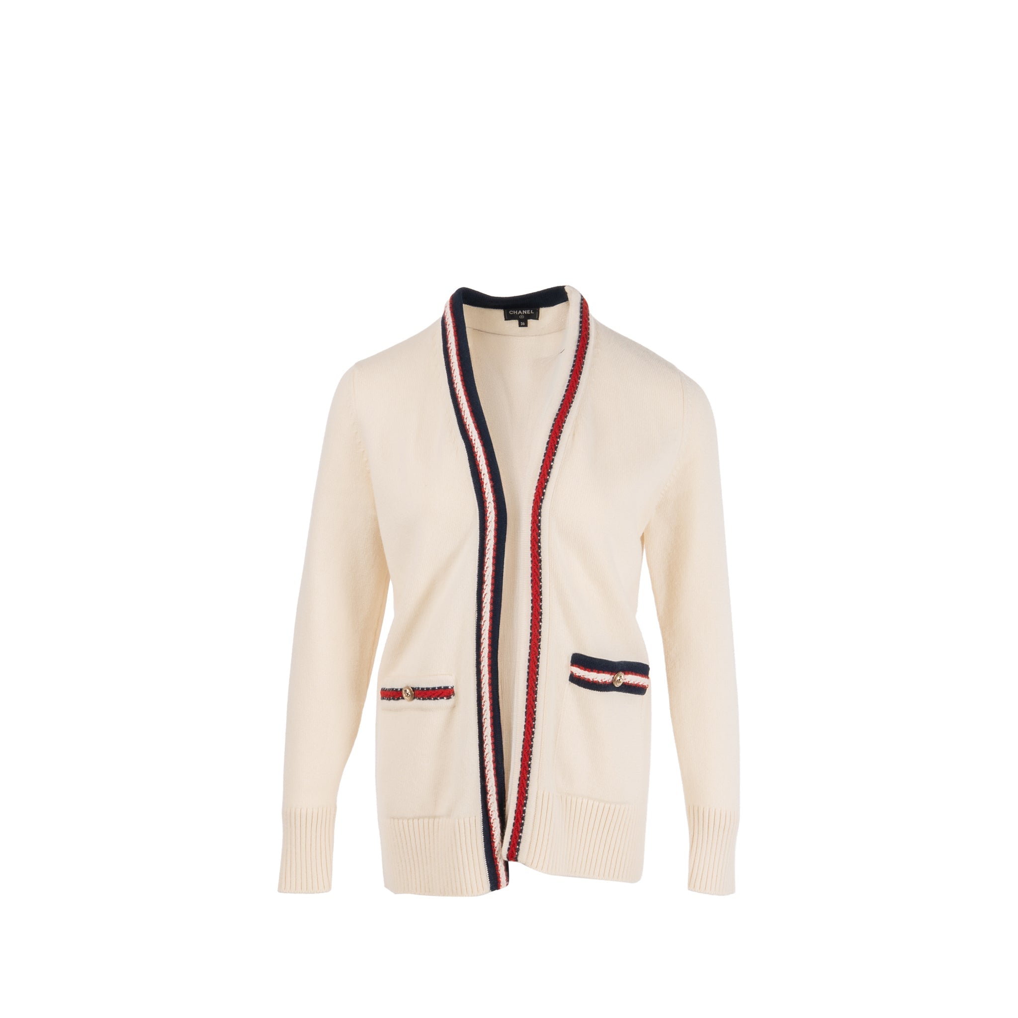 chanel-size-36-21c-cardigan-cashmere-ecru-red-navy