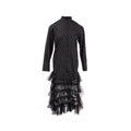 valentino-size-38s-long-sleeve-dress-polyamide-cotton-black