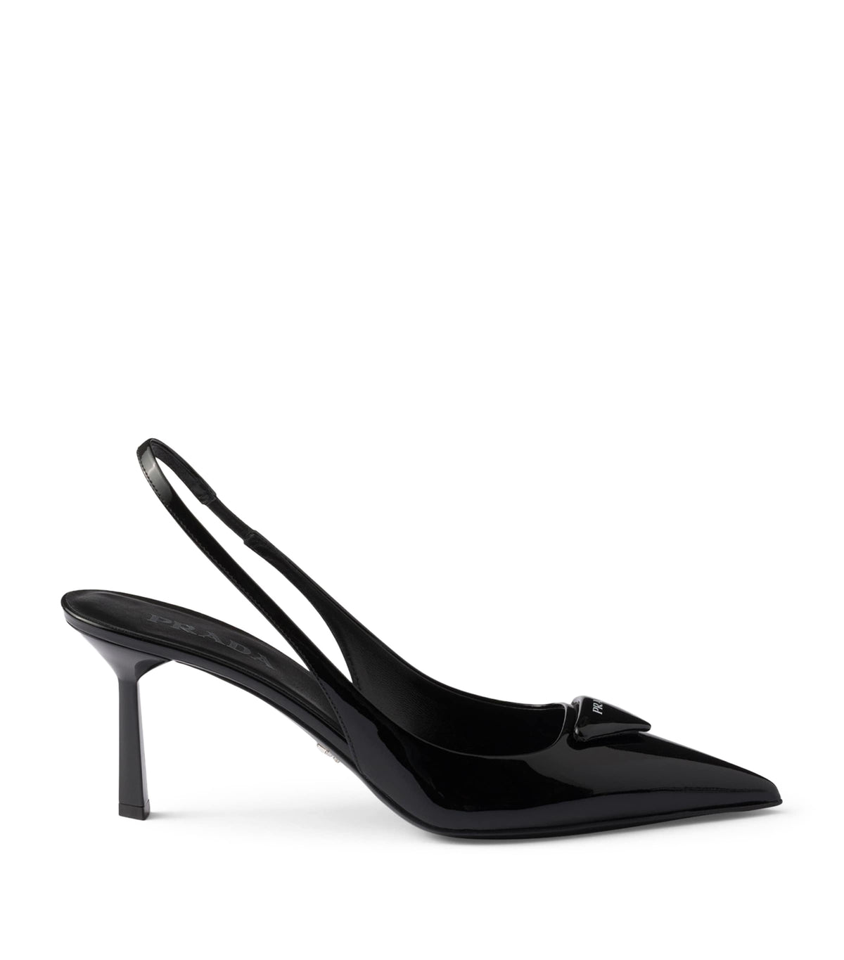 Prada Patent Leather Slingback Pumps 75